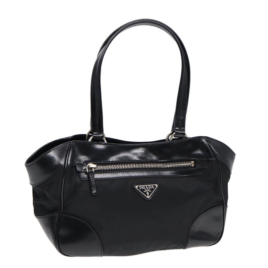 Luxury Prada Hand Bag Nylon Black Silver  ep5212