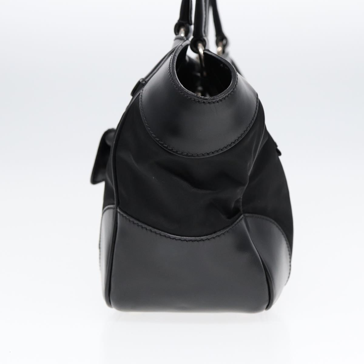 Luxury Prada Hand Bag Nylon Black Silver  ep5212