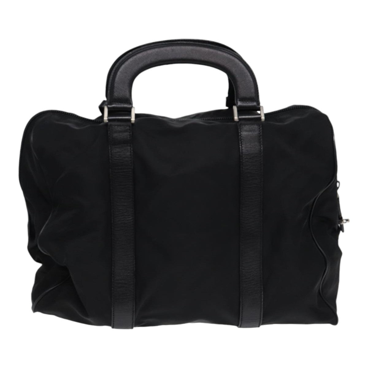 Luxury Prada Hand Bag Nylon Black Silver  ep5341