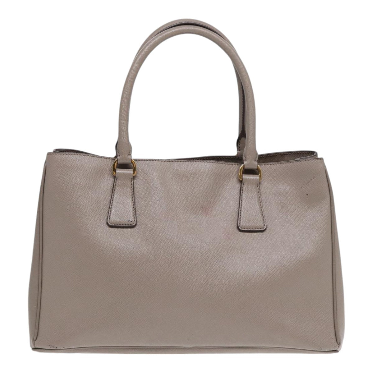 Luxury Prada Hand Bag Safiano leather Gray Gold  ep5342