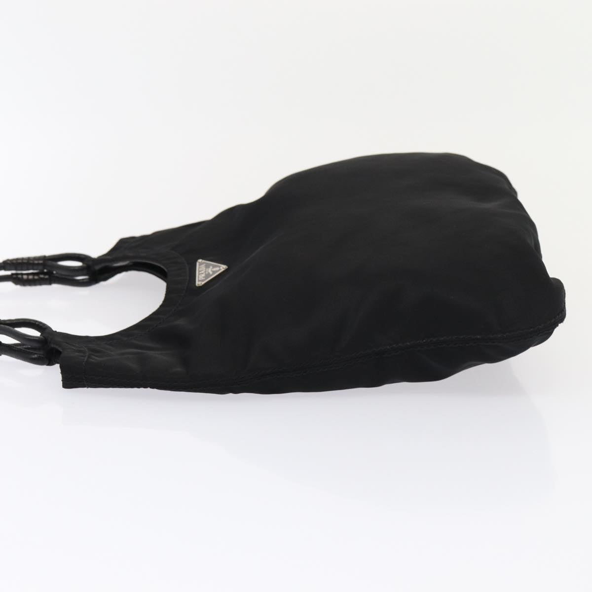 Luxury Prada Hand Bag Nylon Black Silver  ep5386