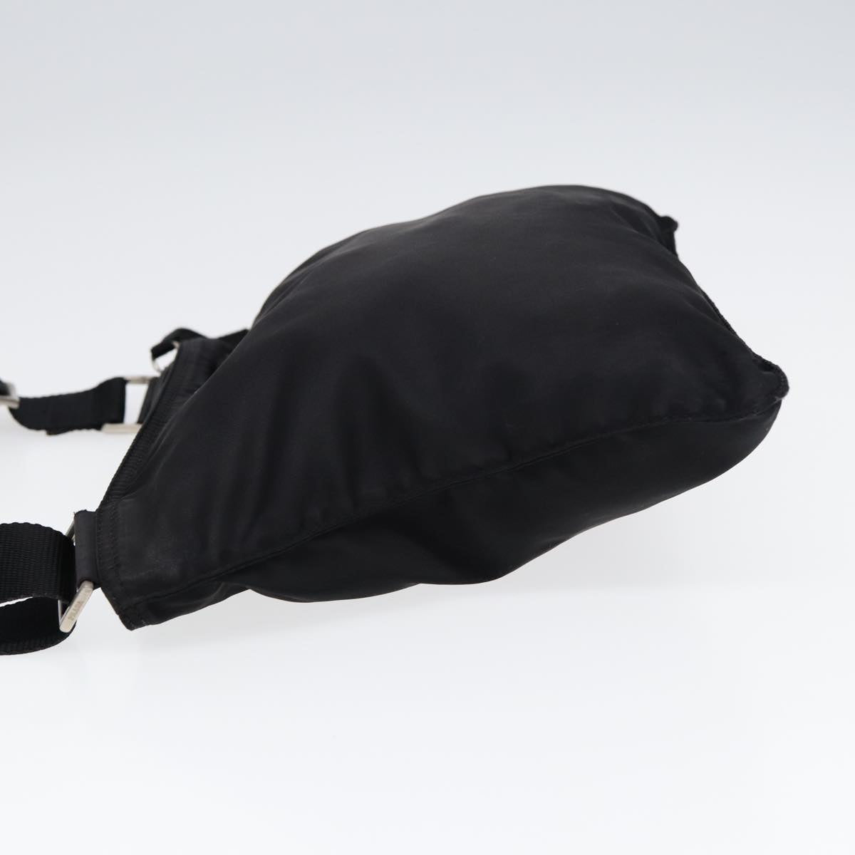 Luxury Prada Shoulder Bag Nylon Black Silver  ep5415