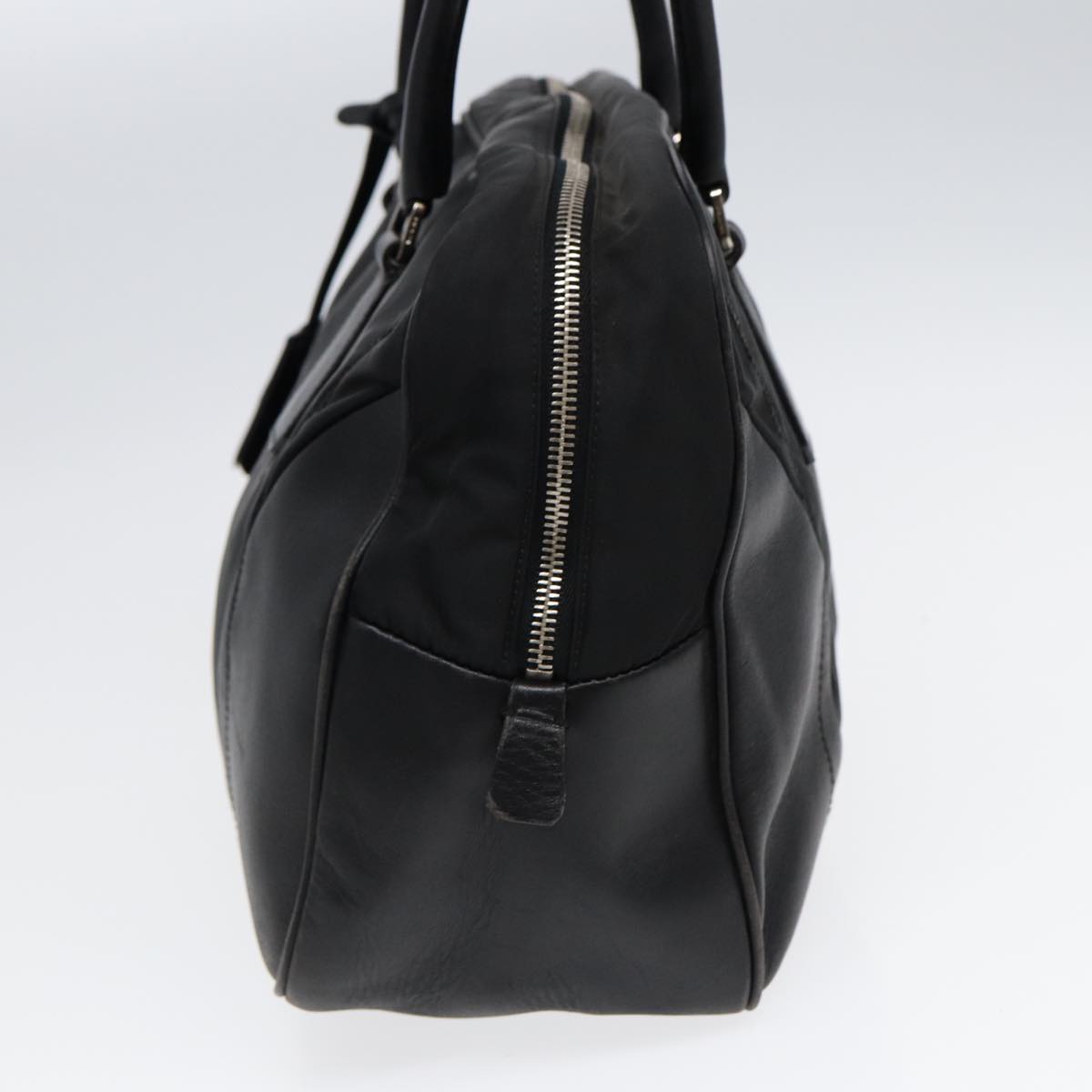 Luxury Prada Shoulder Bag Nylon Black Silver  ep5432