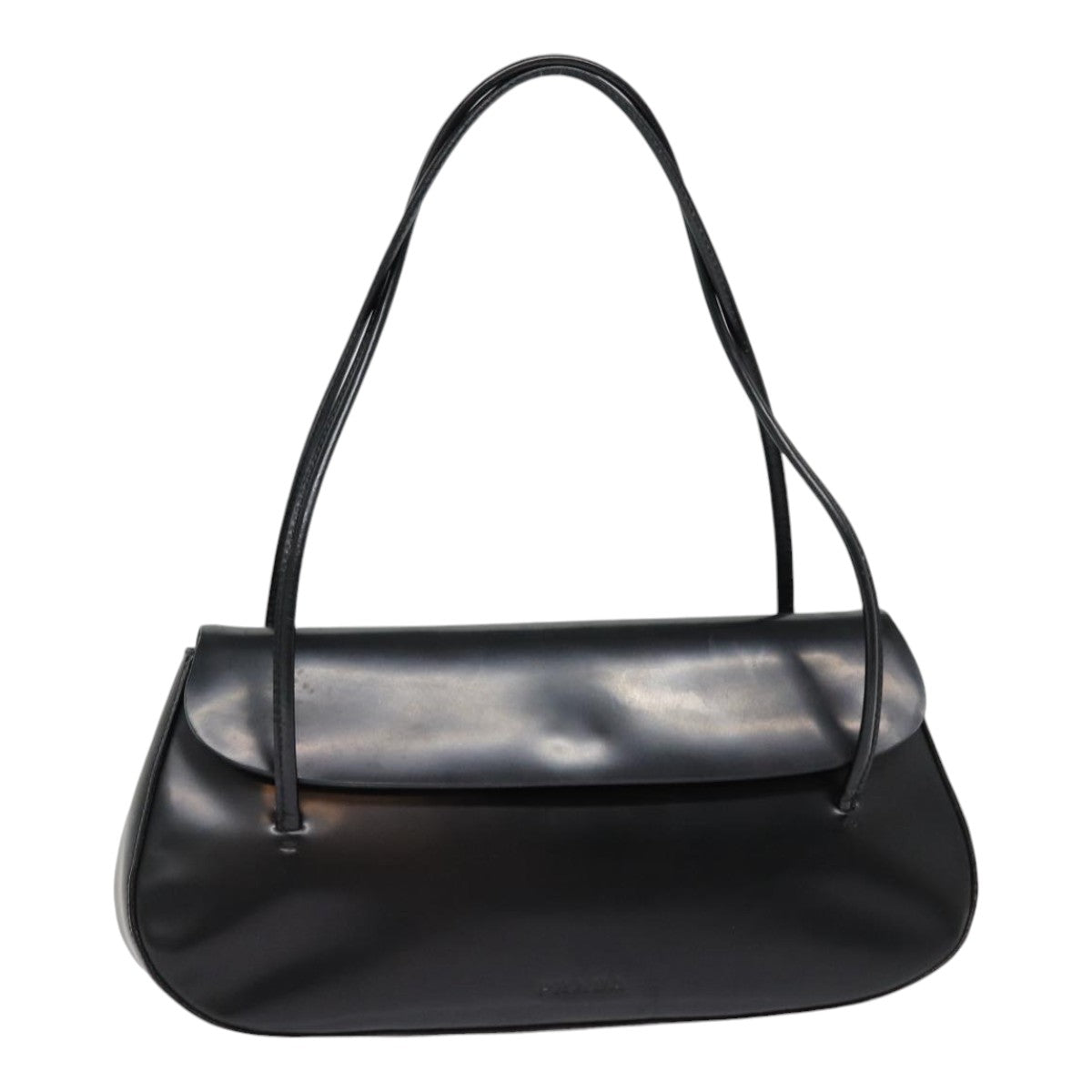 Luxury Prada Hand Bag Patent leather Black Silver  ep5585