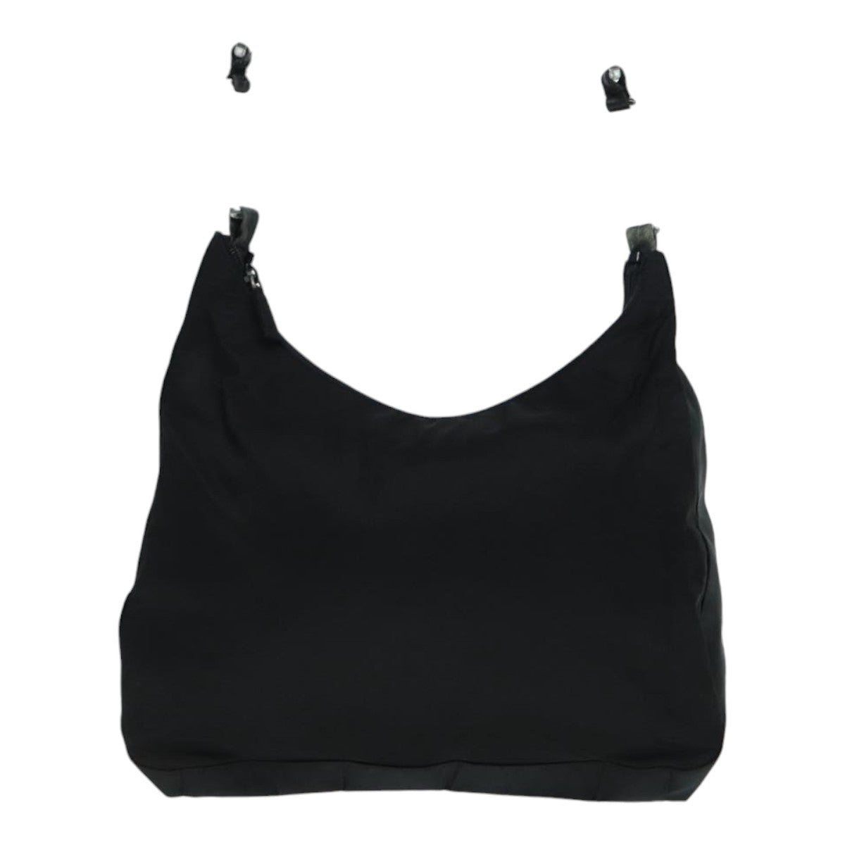 Luxury Prada Tote Bag Nylon Black Silver  ep5658