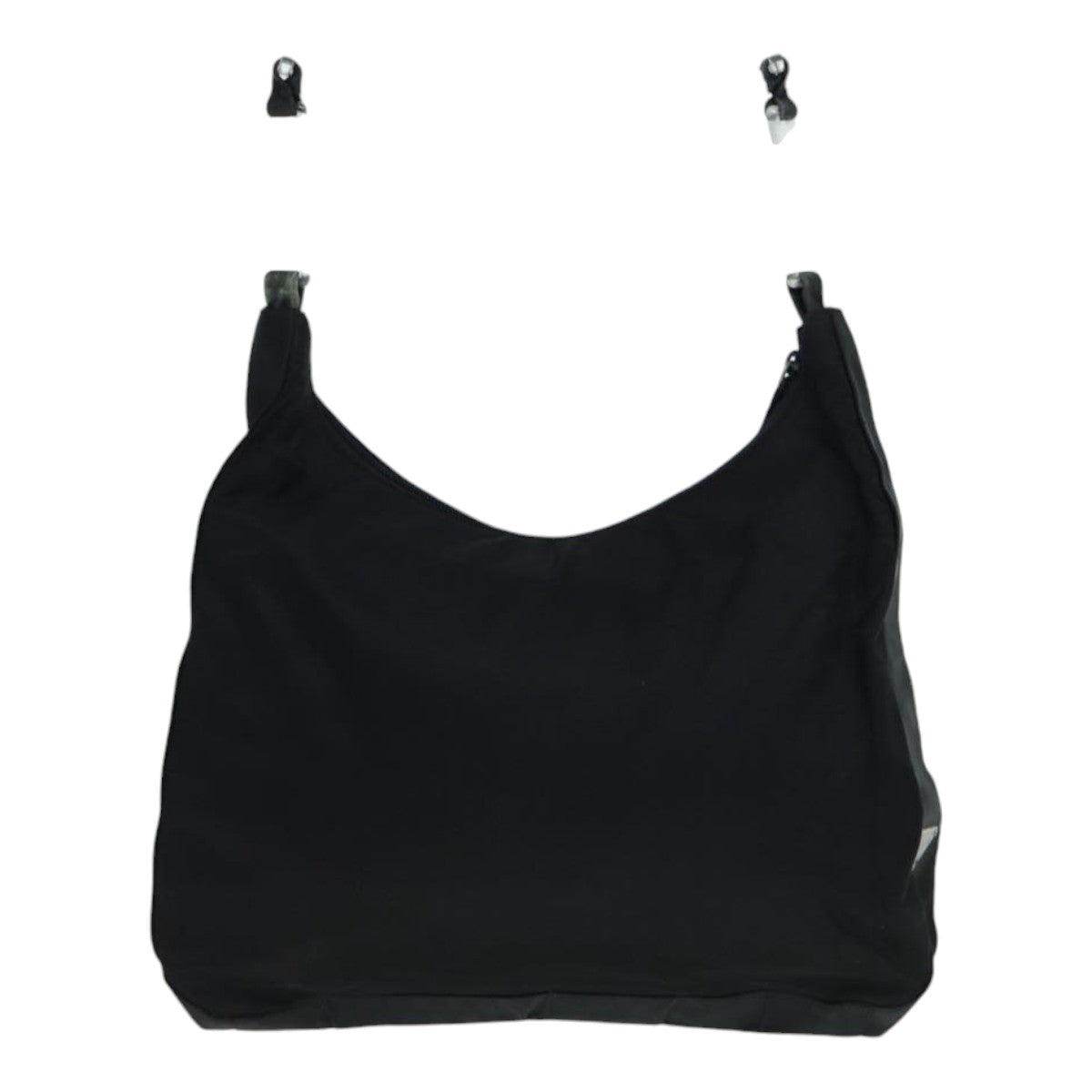 Luxury Prada Tote Bag Nylon Black Silver  ep5658