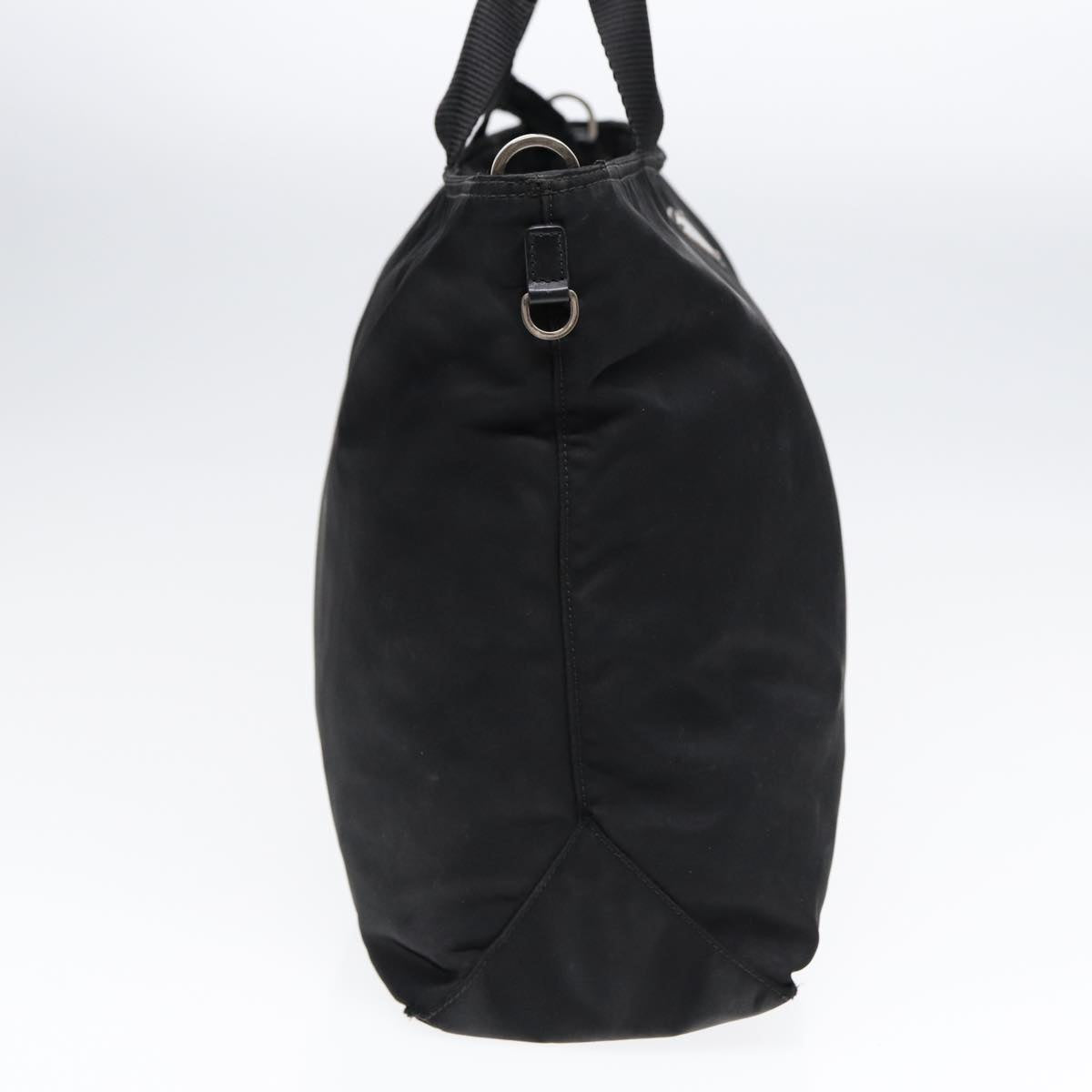 Luxury Prada Tote Bag Nylon 2way Black Silver  ep5682