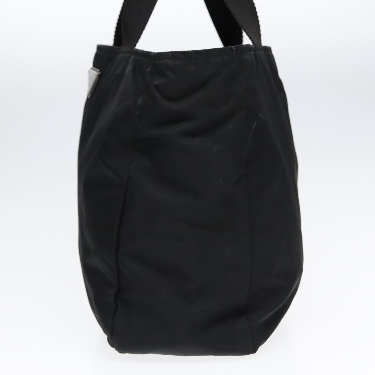 Luxury Prada Tote Bag Nylon Black Silver  ep5692