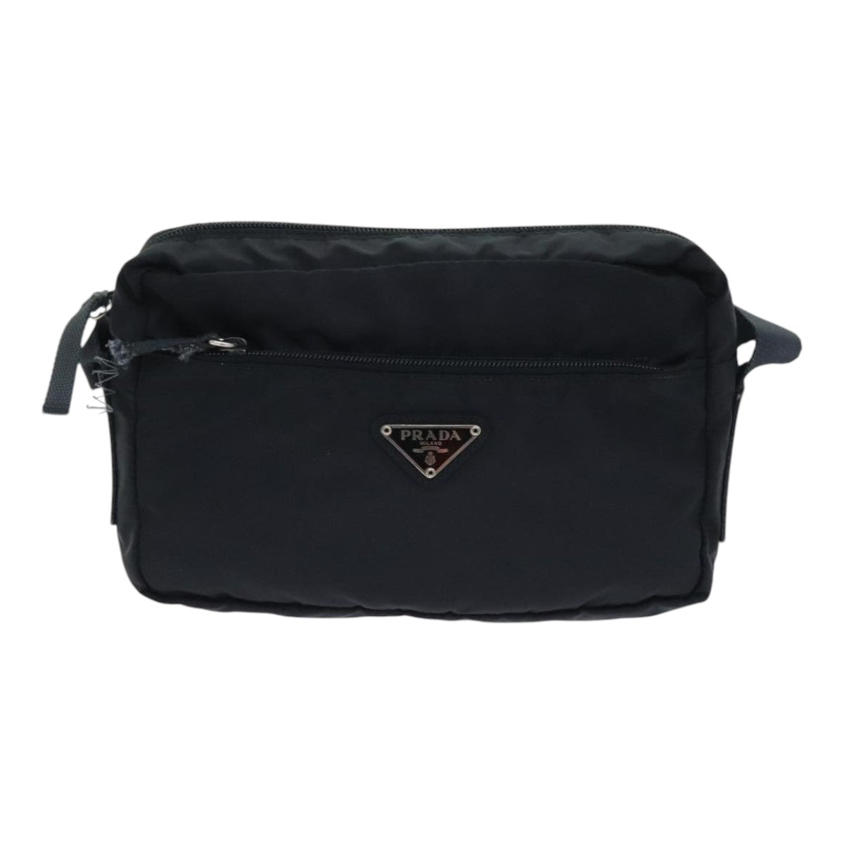 Luxury Prada Luxury Prada Shoulder Bag Nylon Black Silver  ep5715