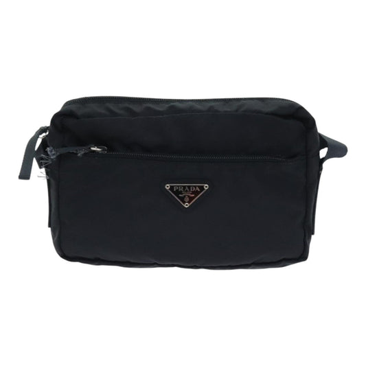 Luxury Prada Luxury Prada Shoulder Bag Nylon Black Silver  ep5715