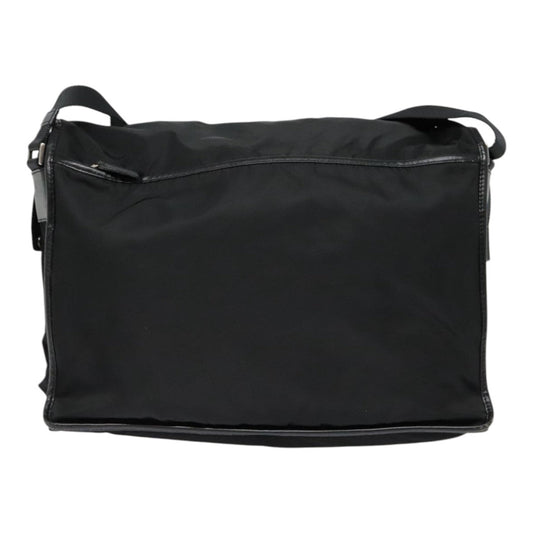 Luxury Prada Shoulder Bag Nylon Black Silver  ep5890