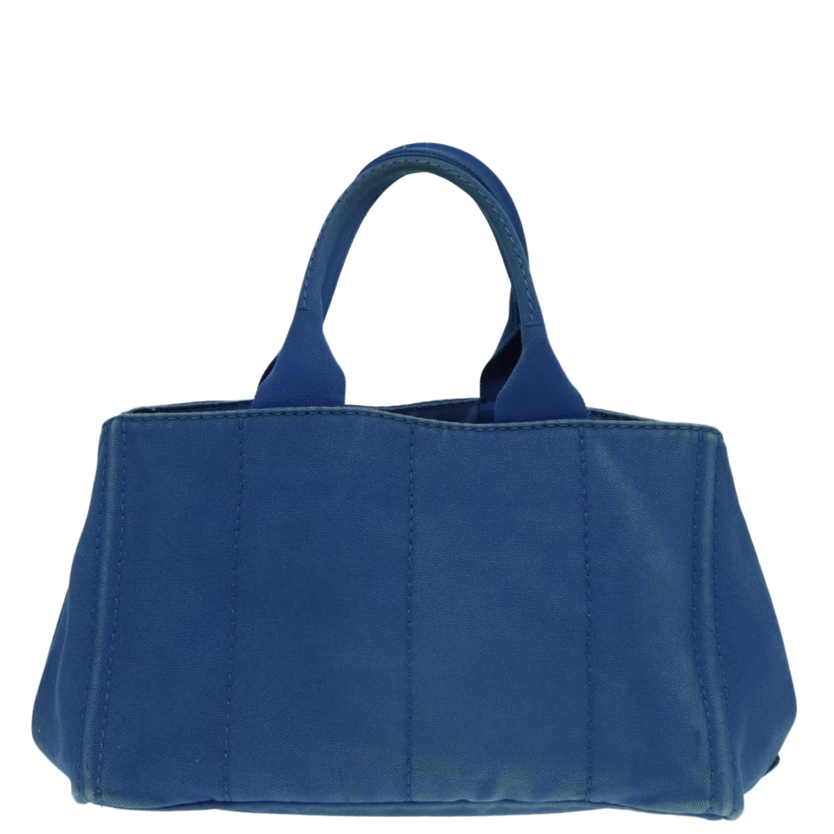 Luxury Prada Canapa MM Hand Bag Canvas Blue  ep6033