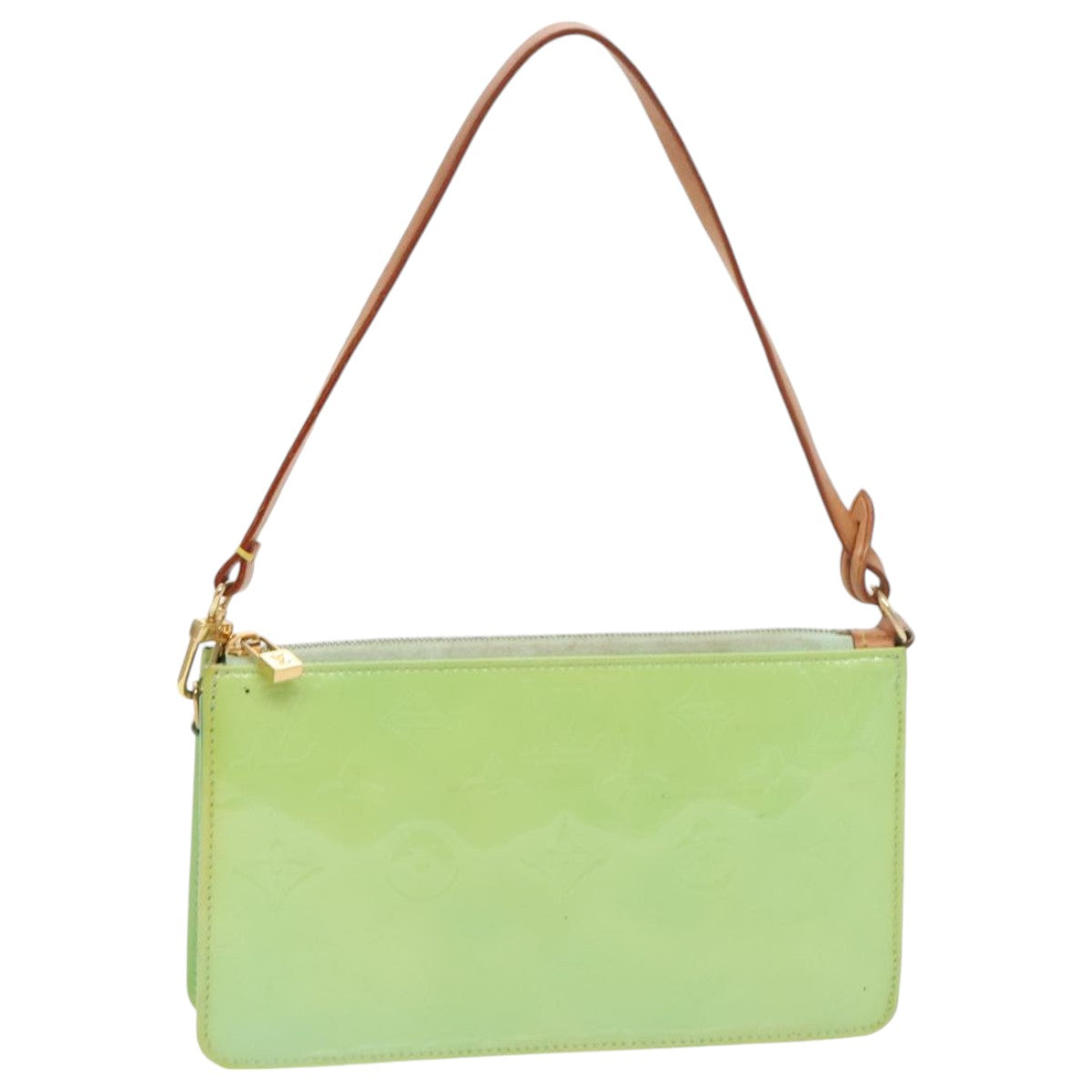 LOUIS VUITTON Monogram Vernis Lexington Pouch Peppermint M91311 LV ep6054