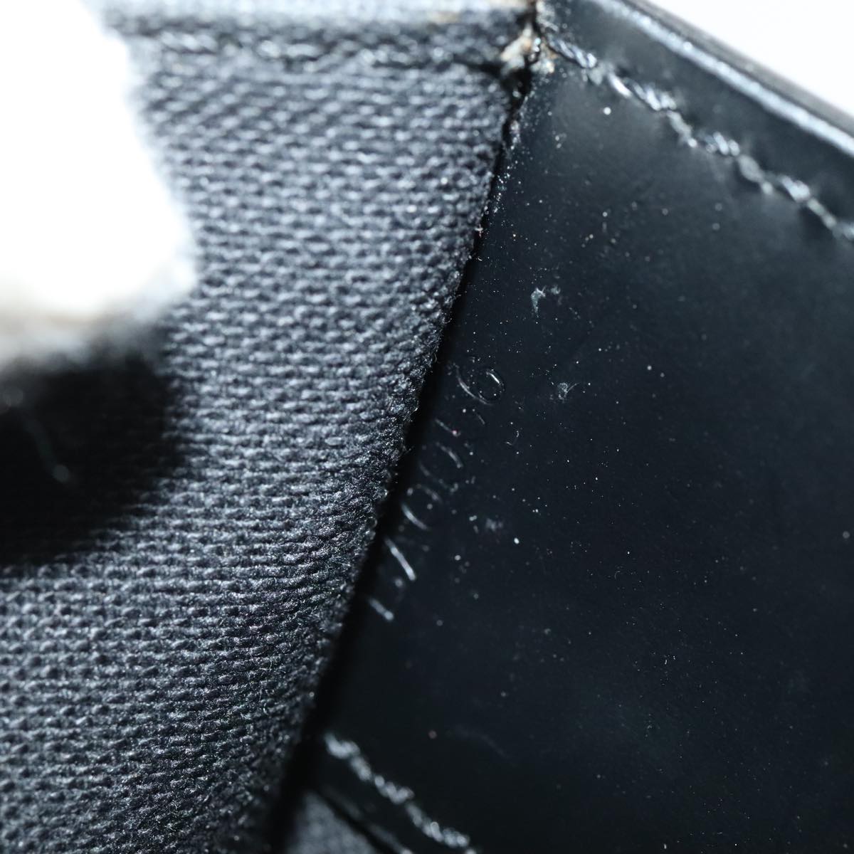 LOUIS VUITTON Epi Laguito Business Bag Noir M54552 LV ep6070