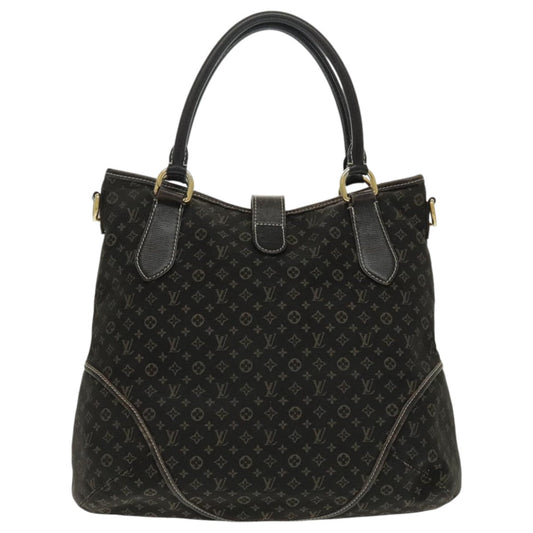 LOUIS VUITTON Monogram Idylle Elegy Hand Bag Black M56696 LV ep6074