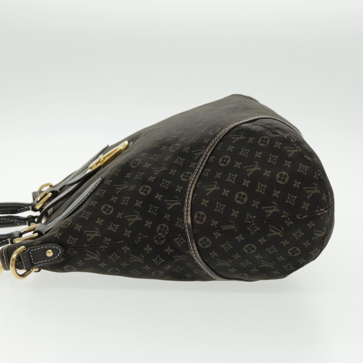 LOUIS VUITTON Monogram Idylle Elegy Hand Bag Black M56696 LV ep6074