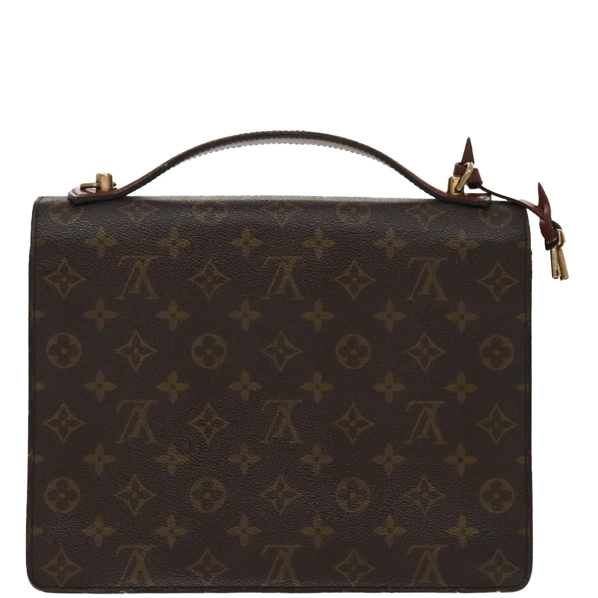 LOUIS VUITTON Monogram Monceau 28 Hand Bag 2way M51185 LV ep6262