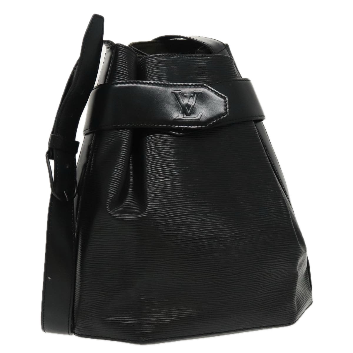 LOUIS VUITTON Epi Sac Depaule PM Shoulder Bag Black M80157 LV ep6306