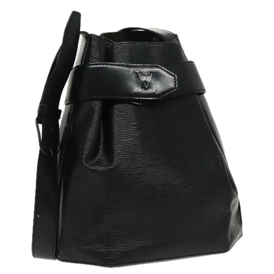 LOUIS VUITTON Epi Sac Depaule PM Shoulder Bag Black M80157 LV ep6306