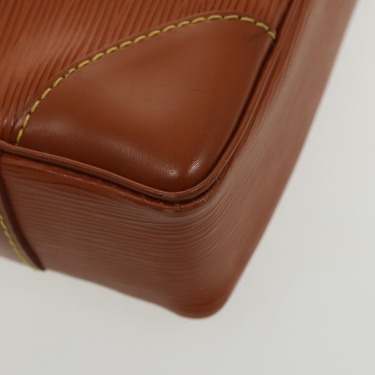 LOUIS VUITTON Epi Porte Documents Voyage Bag Zipangu Gold M54478 LV ep6345