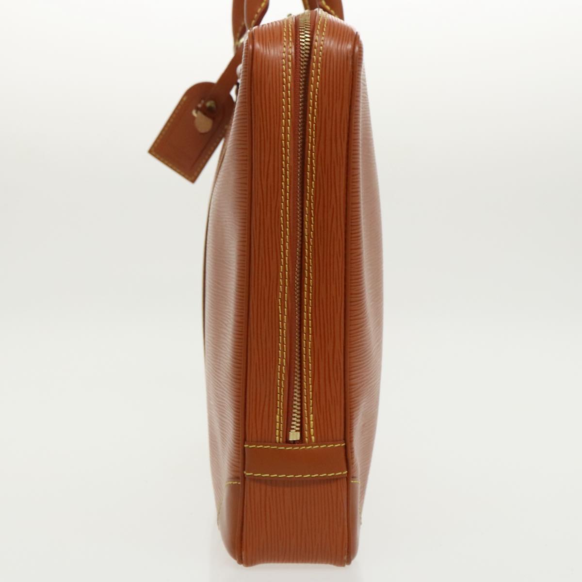 LOUIS VUITTON Epi Porte Documents Voyage Bag Zipangu Gold M54478 LV ep6345