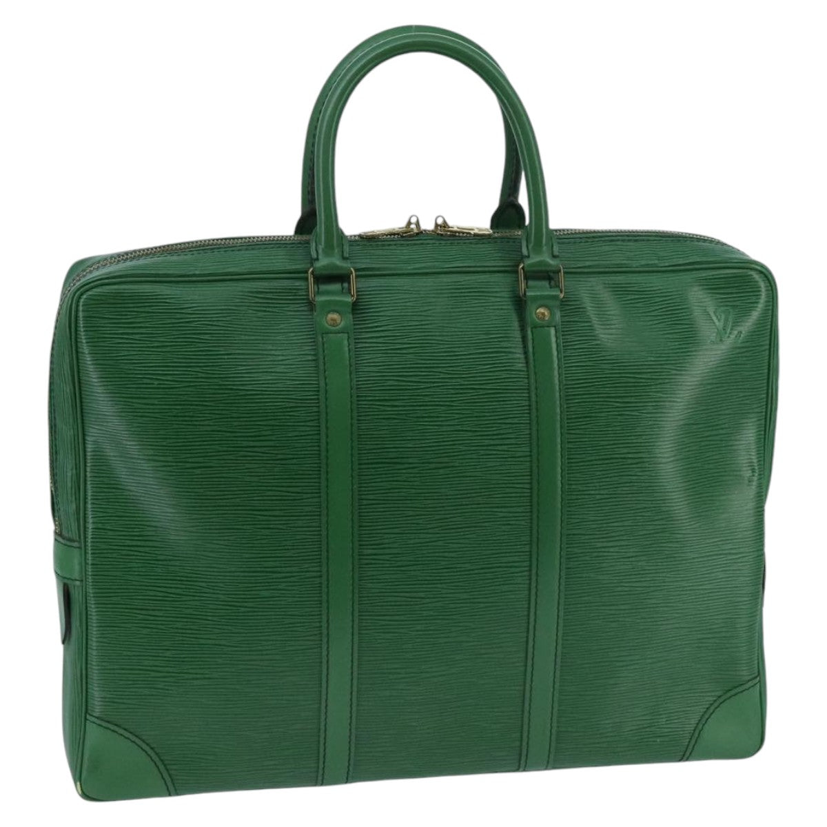 LOUIS VUITTON Epi Porte Documents Voyage Business Bag Green M54474 ep6379