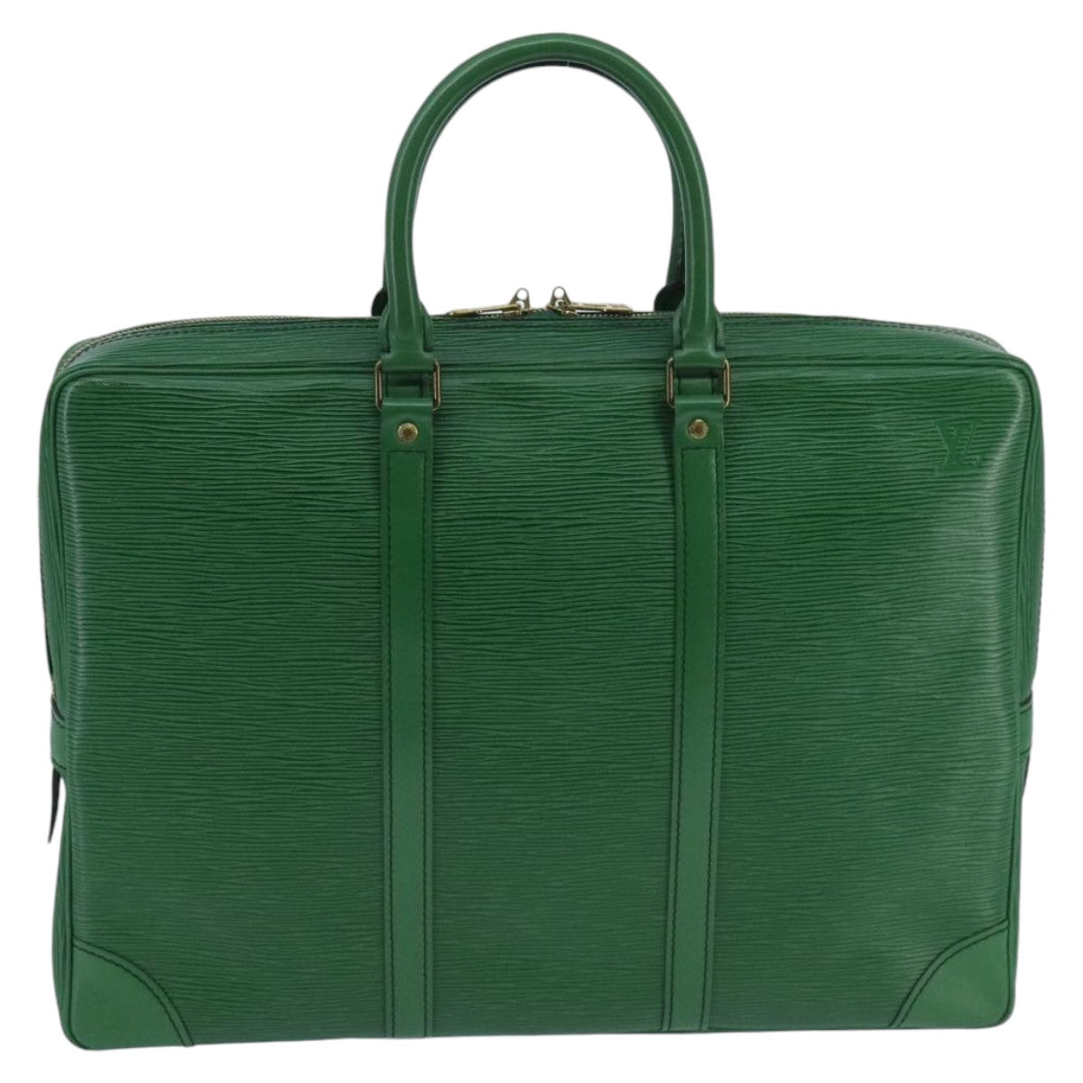 LOUIS VUITTON Epi Porte Documents Voyage Business Bag Green M54474 ep6379