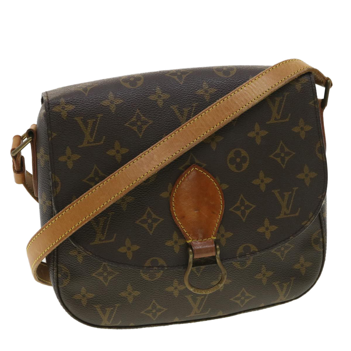 LOUIS VUITTON Monogram Saint Cloud GM Shoulder Bag M51242 LV ep638