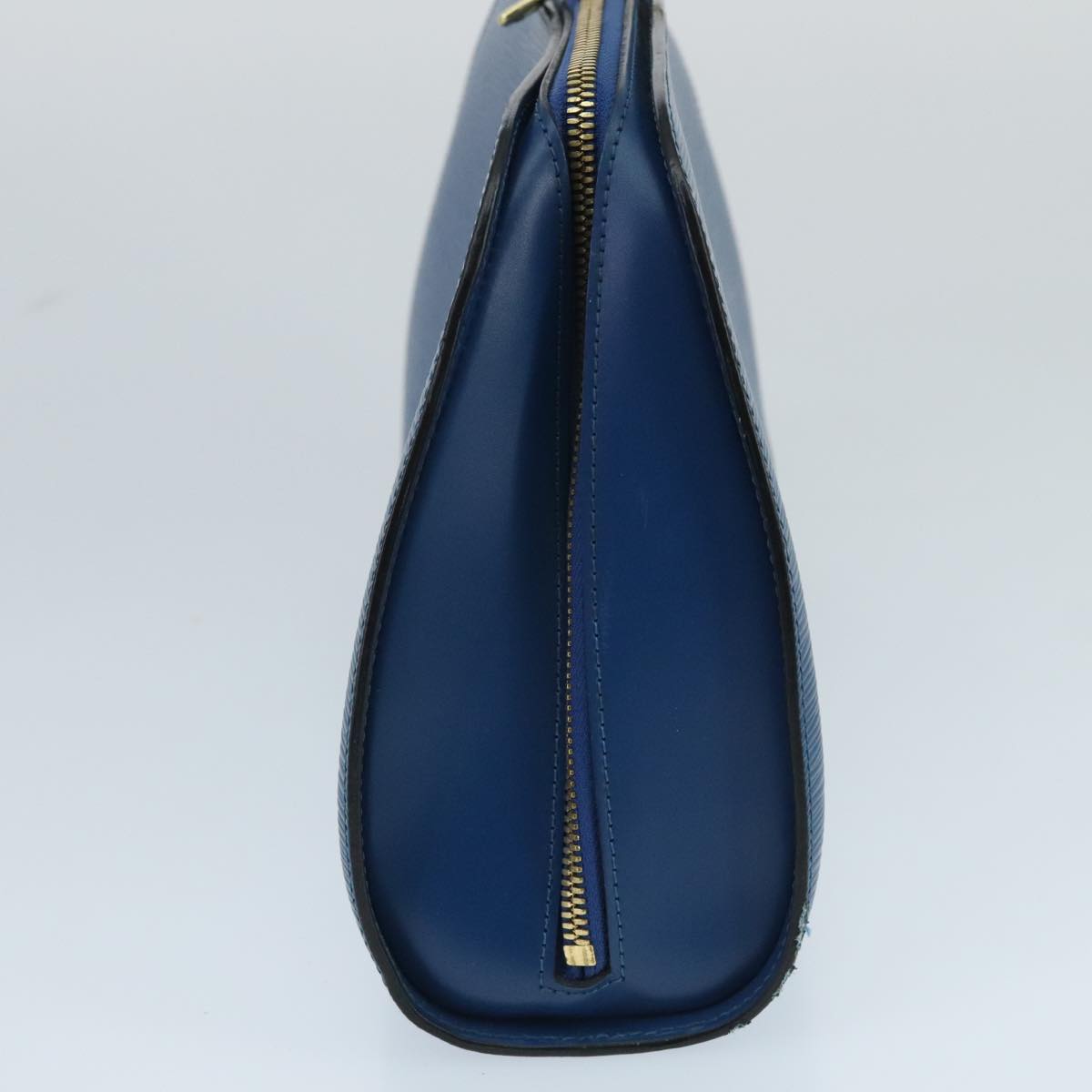 LOUIS VUITTON Epi Dauphine GM Pouch Blue M48435 LV ep6443