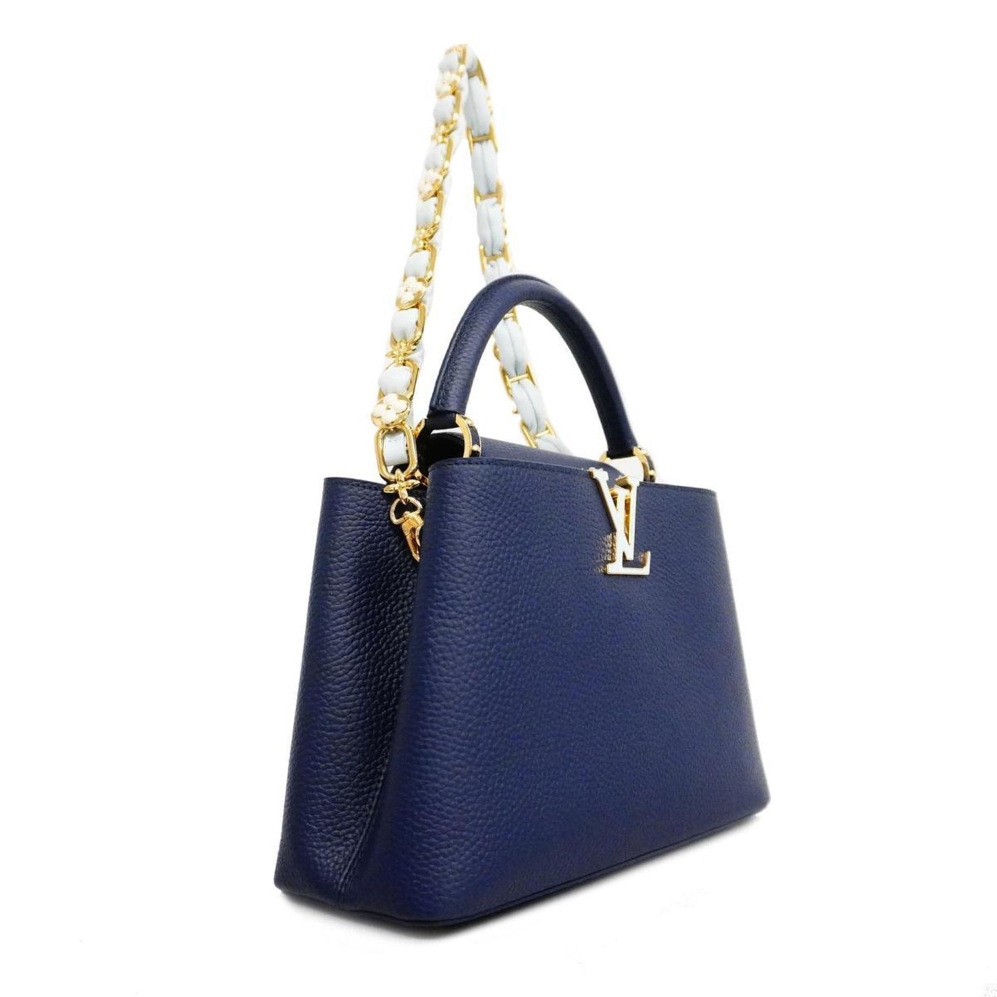 Louis Vuitton Capucines  Leather Handbag ()