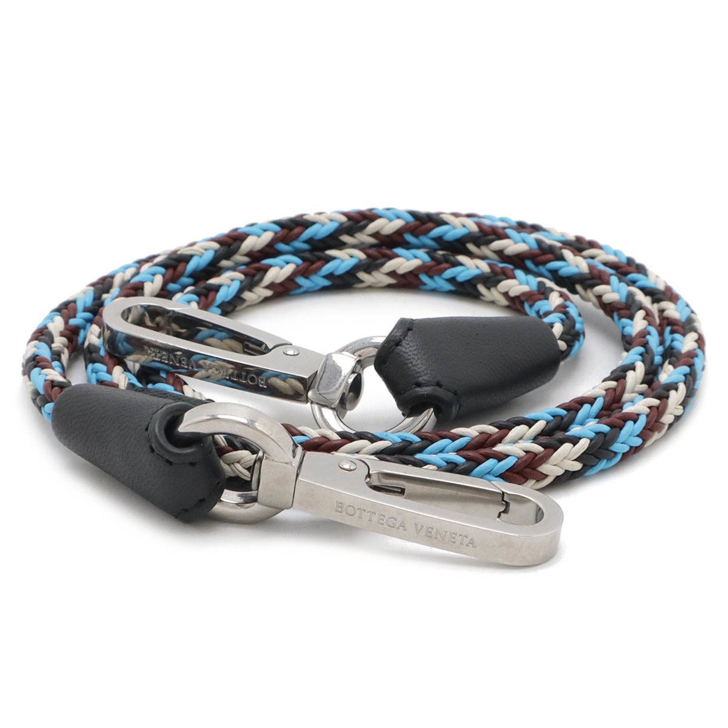 Luxury Bottega Veneta blue  Leather Strap ()