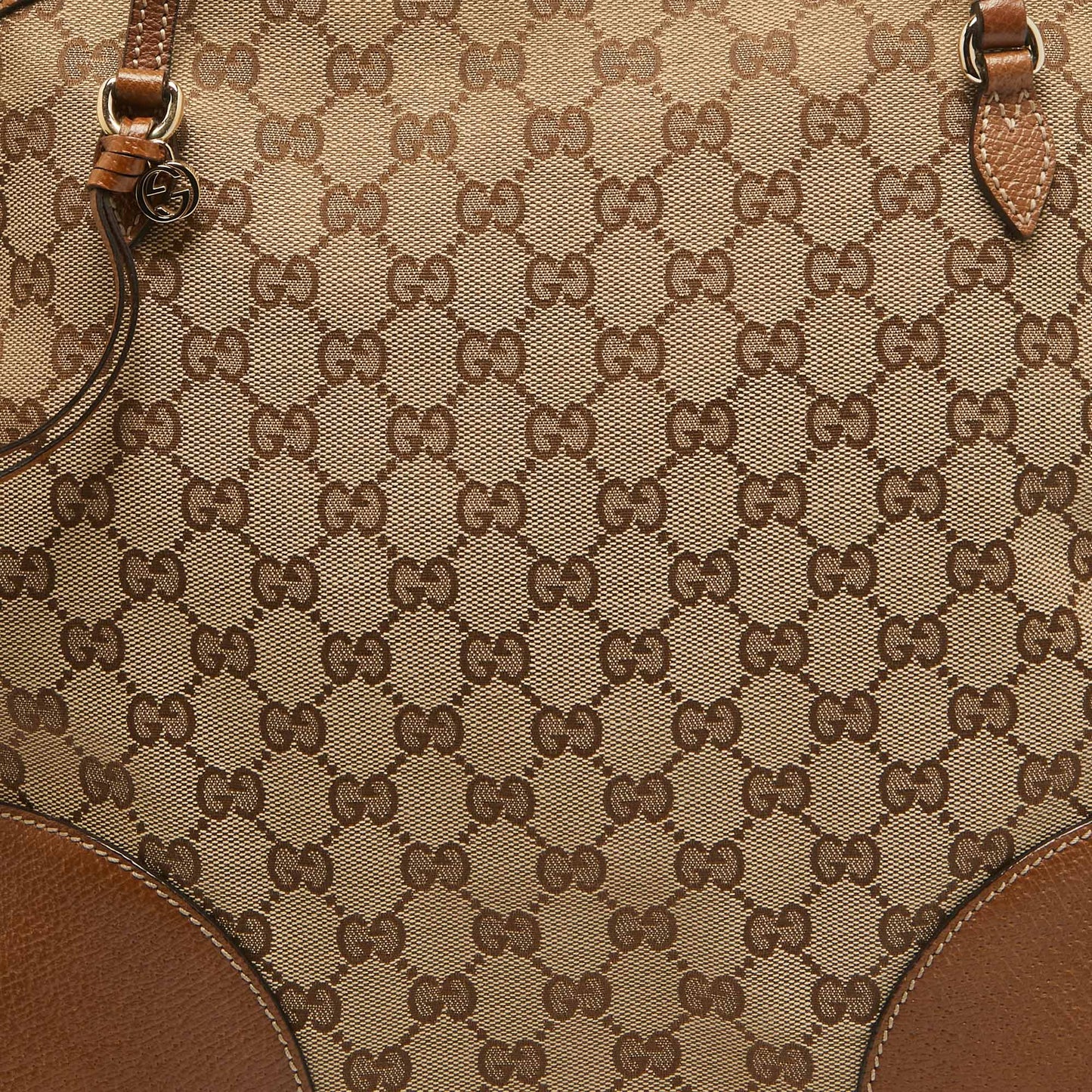 Luxury Gucci Trending 2025 Brown/beige Gg Canvas And Leather Bree Satchel