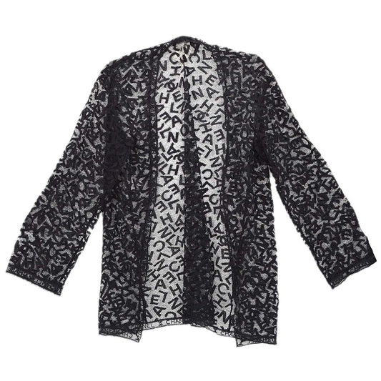 Chanel Lace Cardigan Black 98A #36