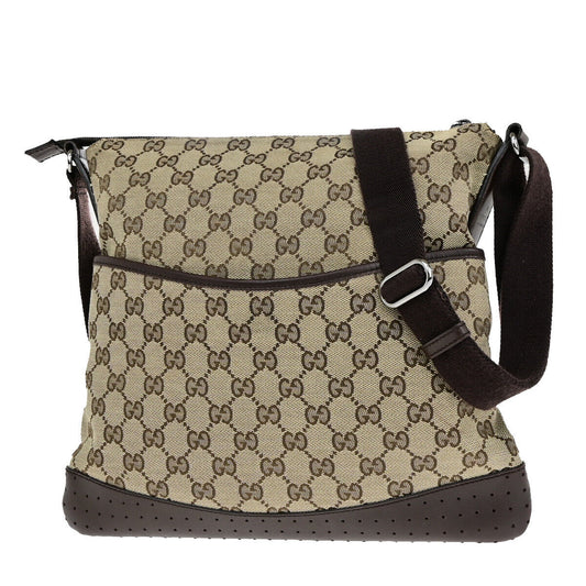 Luxury Gucci Trending 2025 Gg Canvas  Canvas Shoulder Bag ()