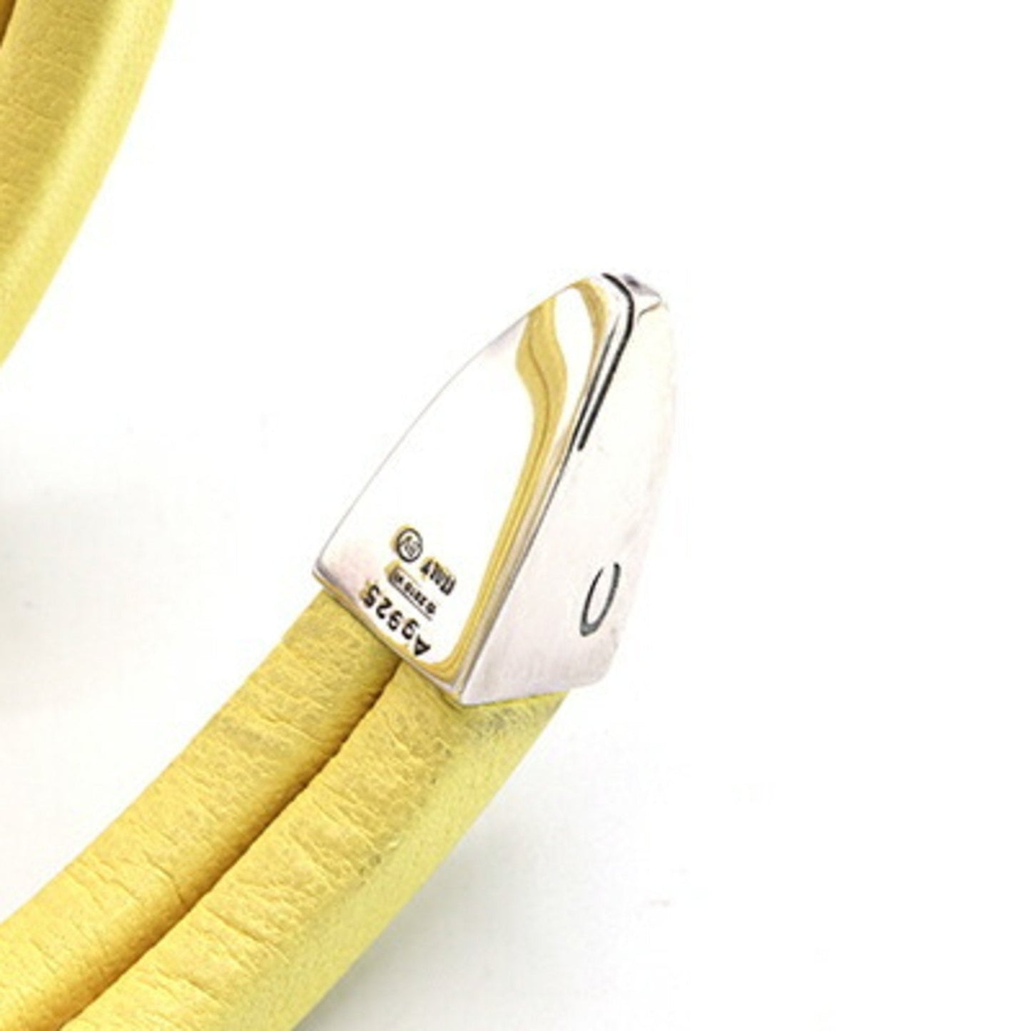Luxury Bottega Veneta  Leather Sterling  925 Charm Bracelet ()