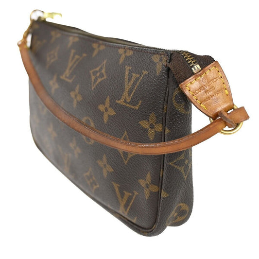 Louis Vuitton Pochette Accessoires  Canvas Clutch Bag ()