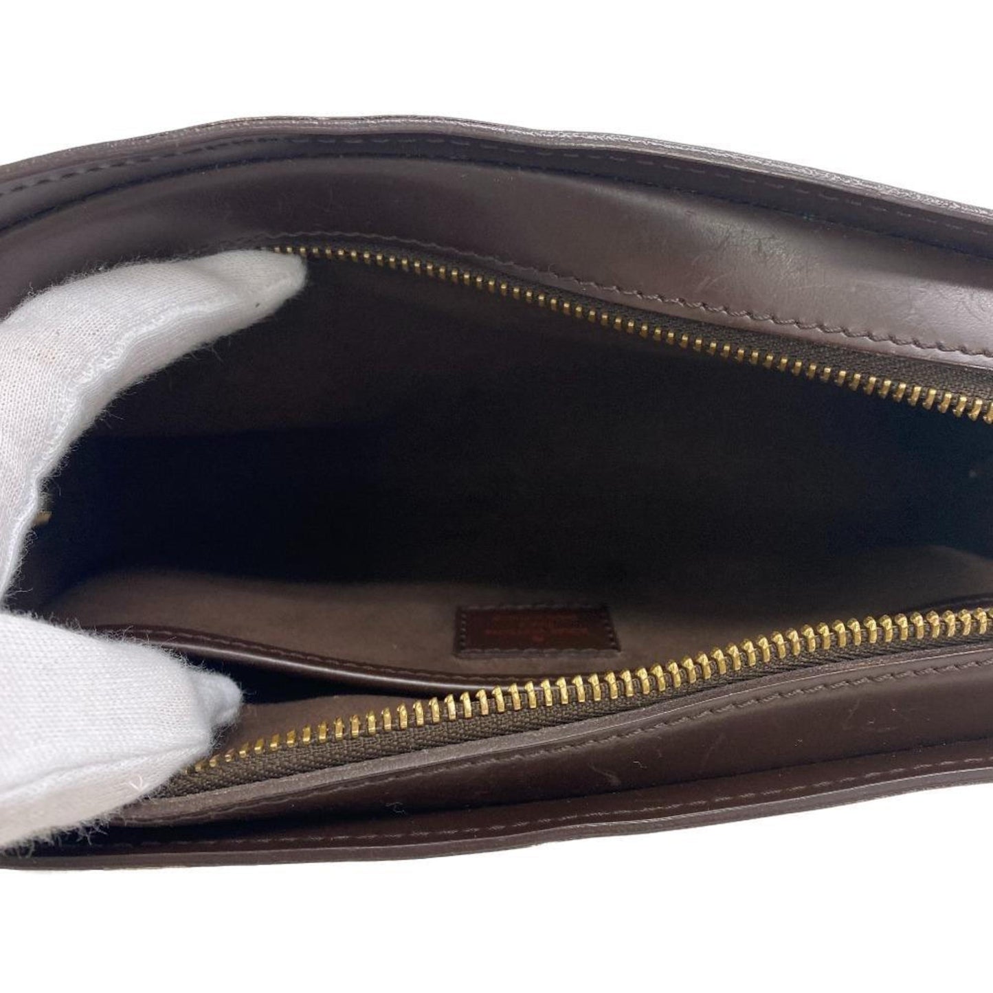 Louis Vuitton Saint Louis  Leather Clutch Bag ()