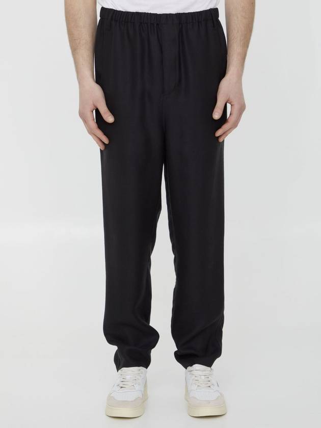 Luxury Saint Laurent 23 ss Viscose Trousers 717375Y1G681000 B0020169836