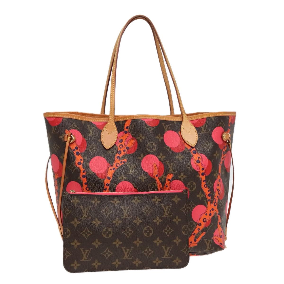 Louis Vuitton Neverfull Mm  Canvas Tote Bag ()