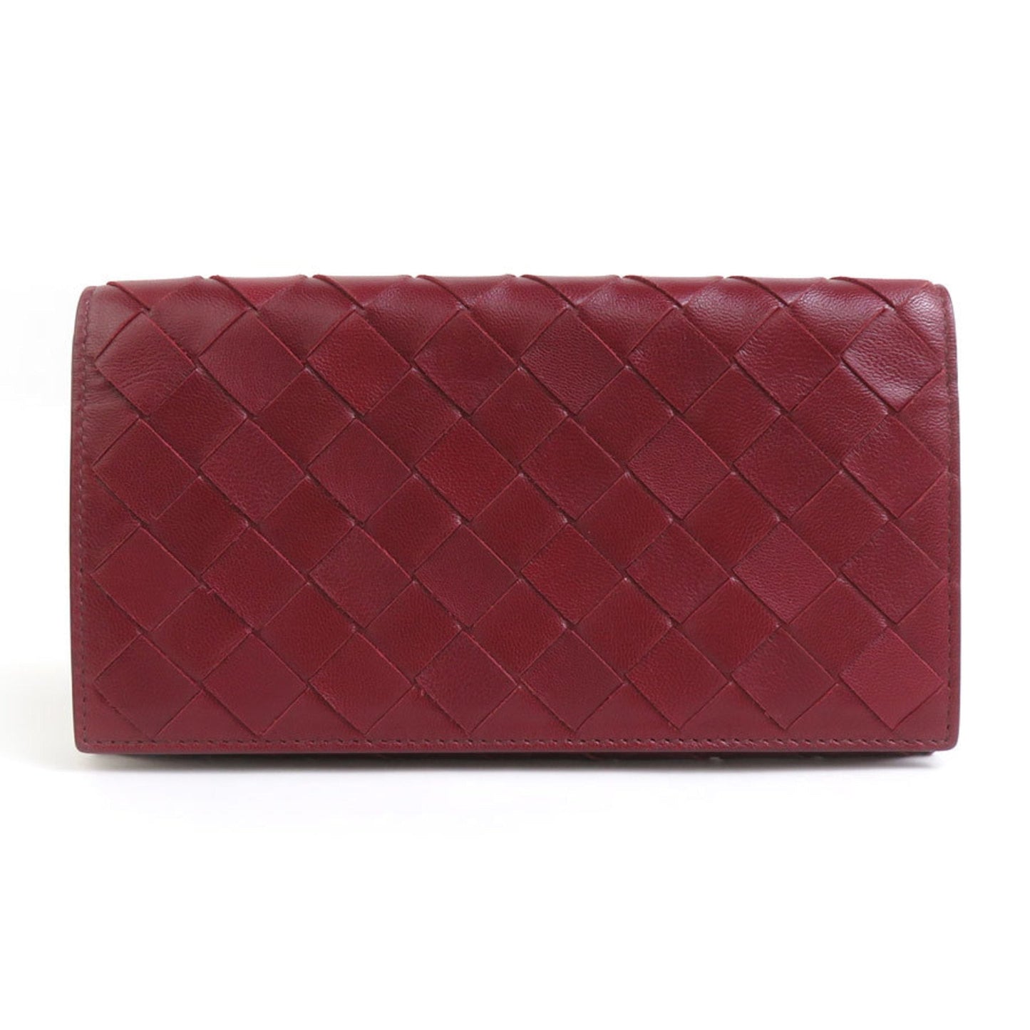 Luxury Bottega Veneta  Leather Long Wallet (Bi-Fold) ()
