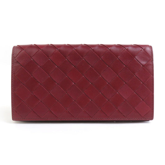 Luxury Bottega Veneta  Leather Long Wallet (Bi-Fold) ()
