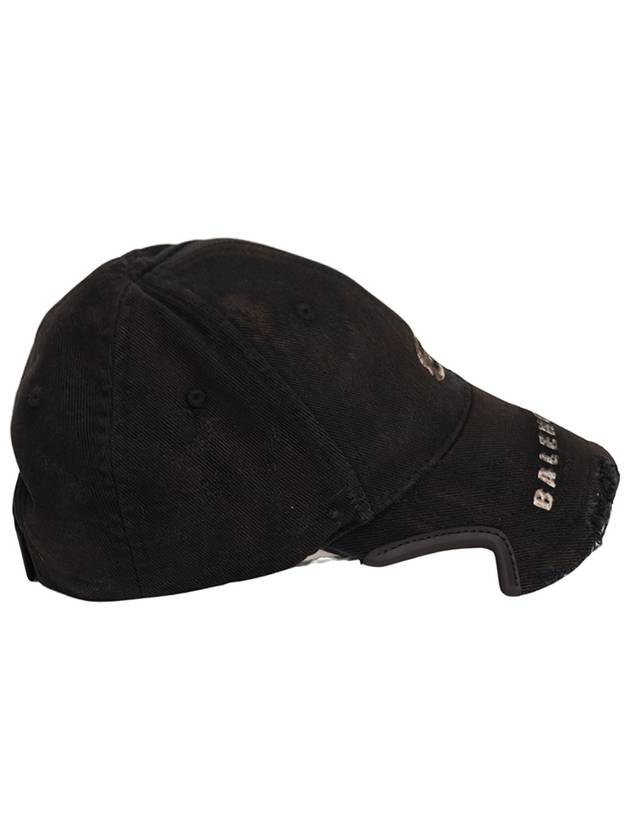 Luxury Balenciaga Unity Sports Icon Ball Cap Black