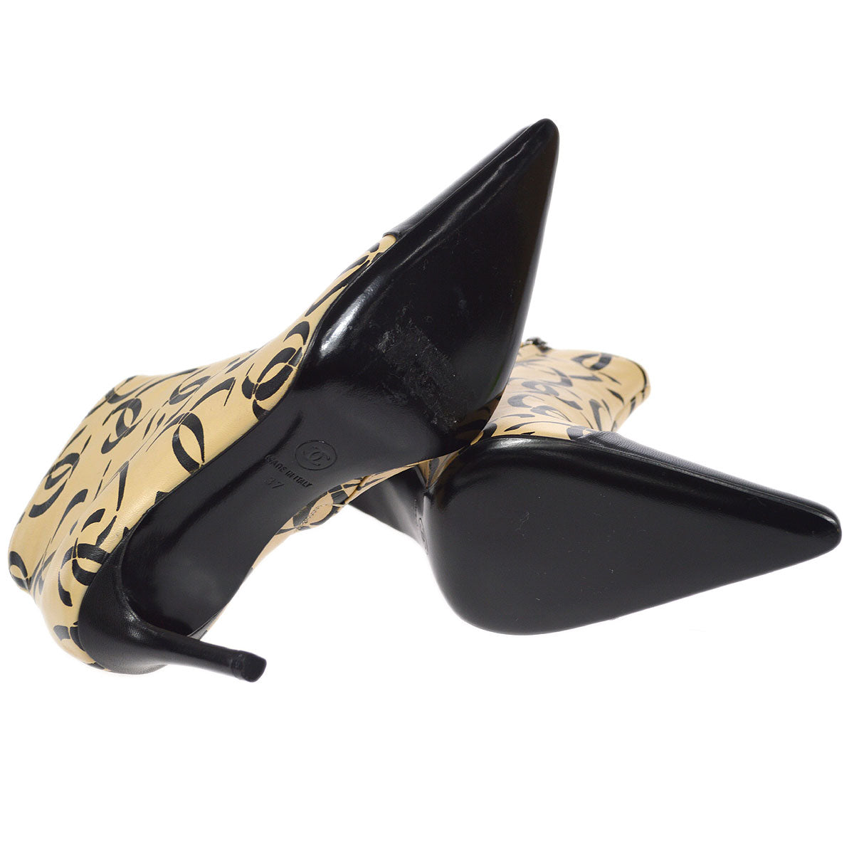 Luxury Chanel Fall 2000 Ankle Boots Shoes #37