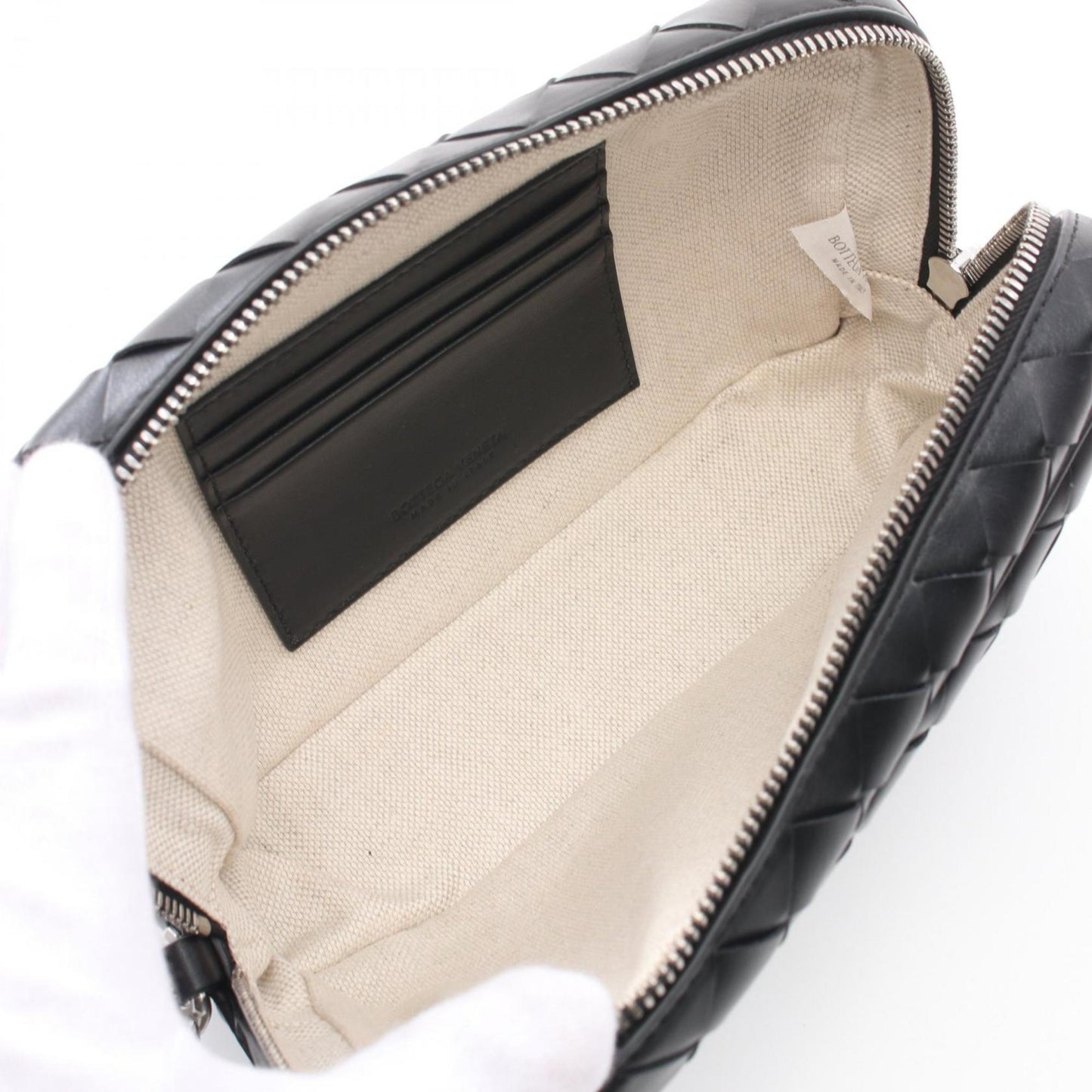 Luxury Bottega Veneta  Leather Clutch Bag Pouch ()