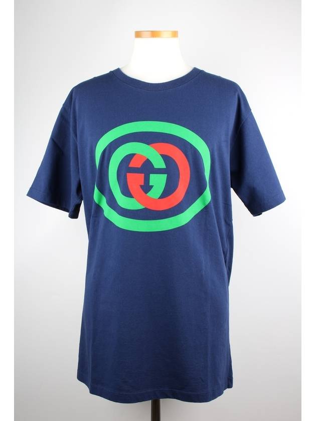Luxury Gucci Trending 2025 Interlocking G oversized short sleeve t shirt 565806