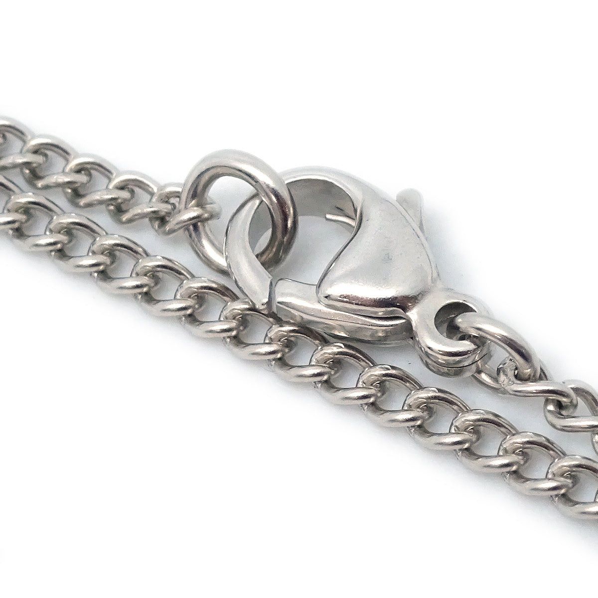 Luxury Chanel Silver Chain Necklace Pendant 06P