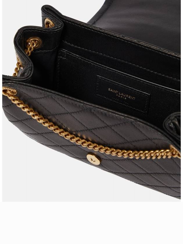 Luxury Saint Laurent Nolita Lambskin Mini Bag Black