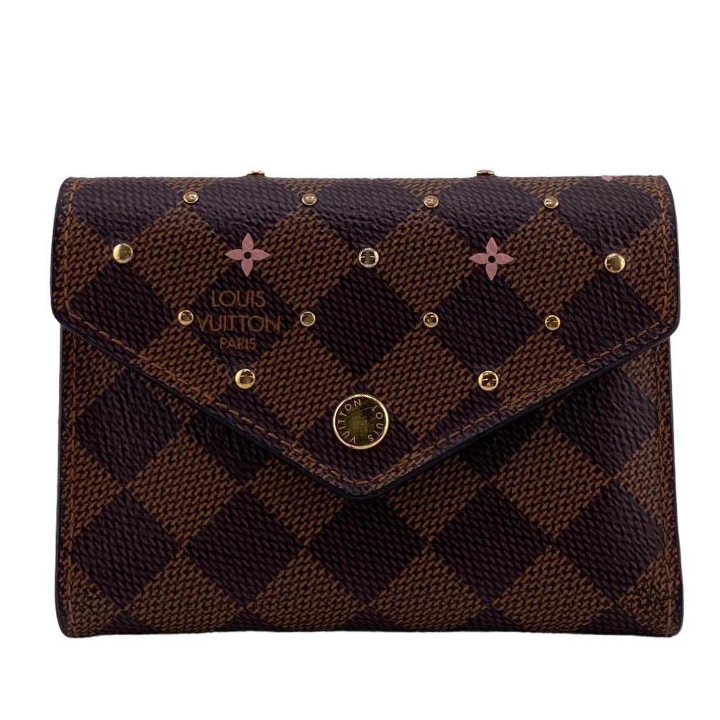 Louis Vuitton Portefeuille Victorine  Canvas Wallet  ()