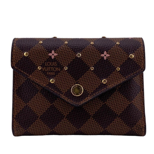 Louis Vuitton Portefeuille Victorine  Canvas Wallet  ()