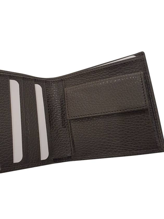 Luxury Gucci Trending 2025 GG Canvas Half Wallet Brown